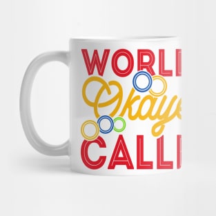 World's Okayest Caller T shirt For Women Mug